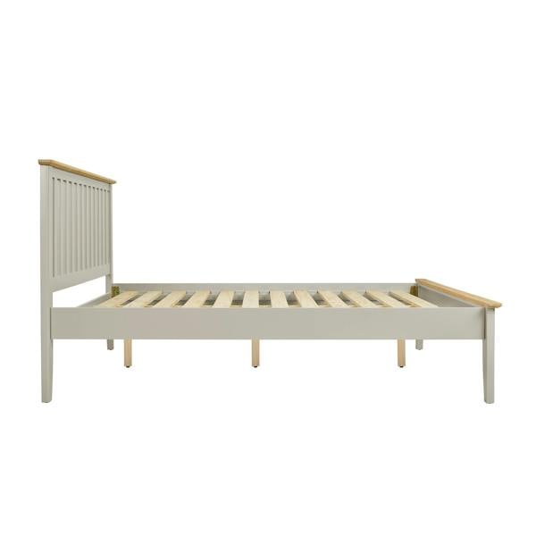 Statement Furniture Pembroke Bed Frame with Slatted Headboard Double 4ft6 King 5ft