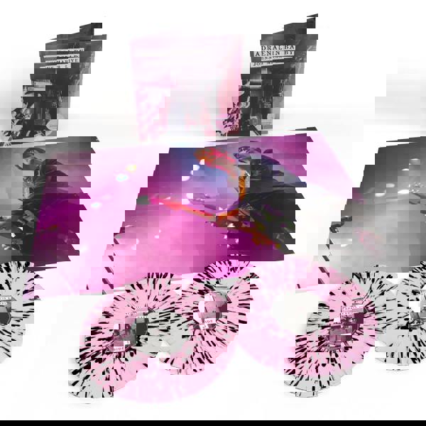 Johnny Marr 'Adrenalin Baby' 2LP Gatefold Pink With Black Splatter Vinyl