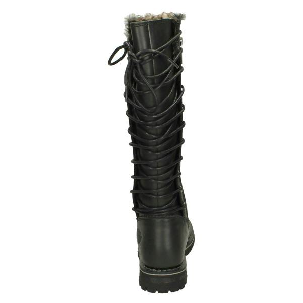 Harley Davidson Ladies Harley Davidson Lace Up Back Detailed Boots Dorland