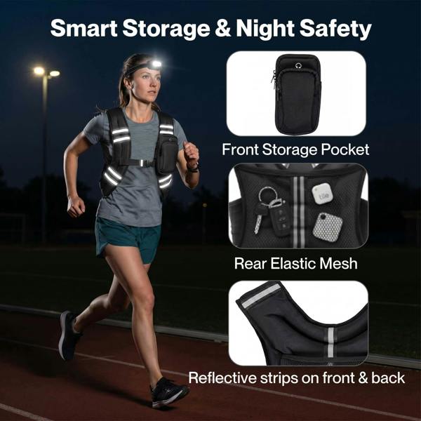 CENTRA 5.5kg Weighted Vest Running Fitness Training Exercise Vest Adjustable