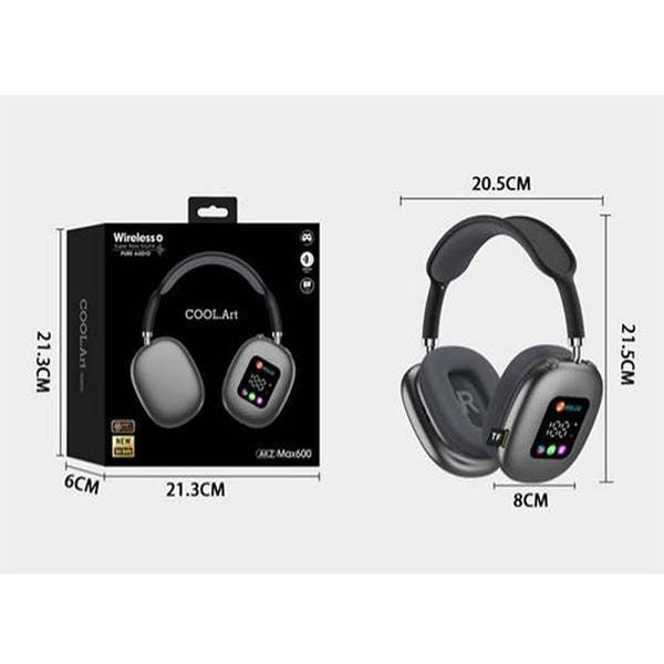 Leaper Wireless Head-mounted Bluetooth Headphones with Digital Display