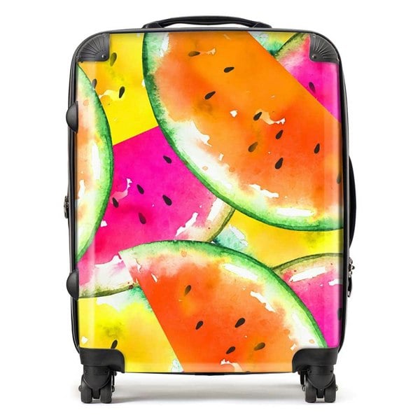 Warren Reed Watermelon Design Suitcase