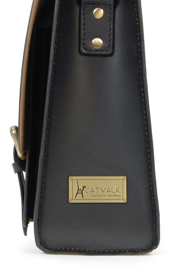 Catwalk Collection Handbags Canterbury - Satchel