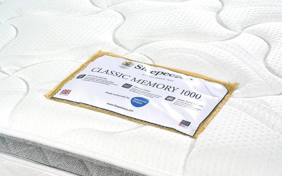 Sleepeezee Classic Memory 1000 Pocket Mattress