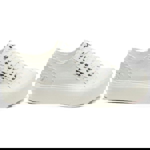 Rocket Dog Jazzin Plus 12A Cotton Women's White Trainers