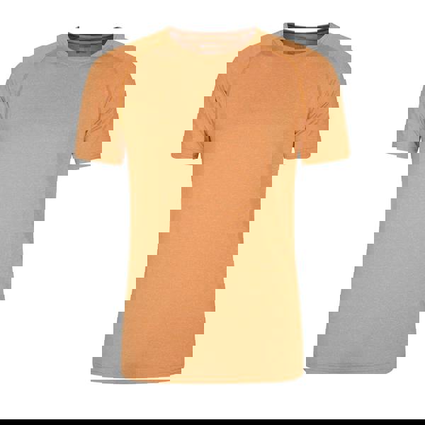Mountain Warehouse Mens Agra Striped IsoCool T-Shirt - Mustard - 