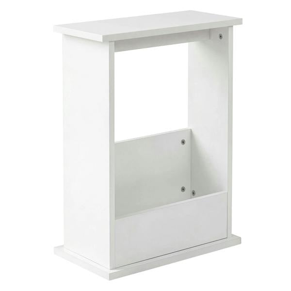 Levede Side Table Slim Storage Magazine Rack Sofa End Table Small Space Compact