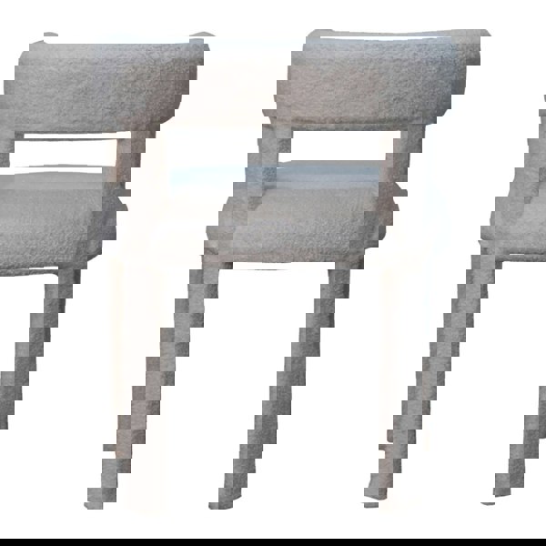 Artisan Furniture White Boucle Occasional Chair