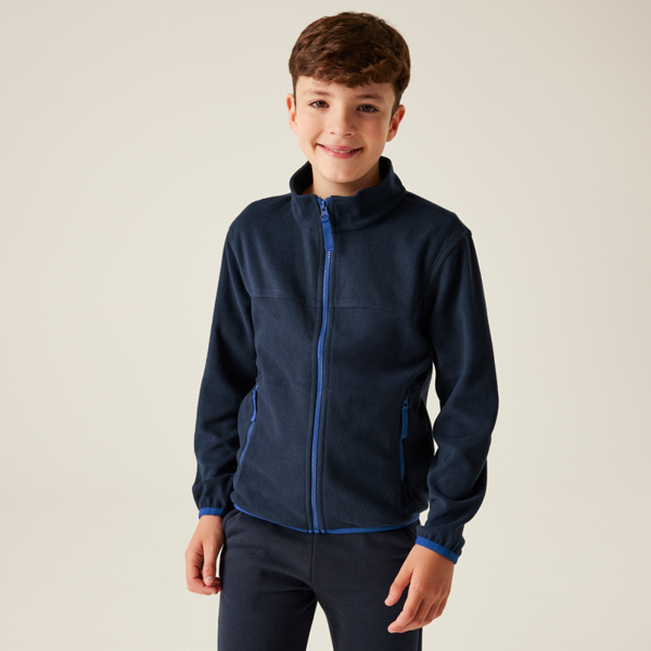 Regatta Junior Microfleece Jacket - TRF688 - Navy