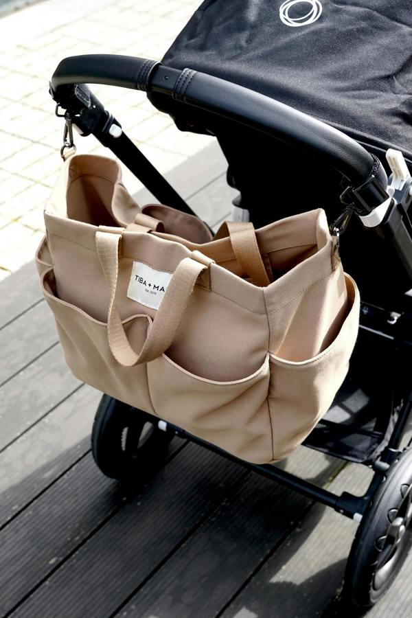 Tiba + Marl T+M Canvas Pocket Tote Desert