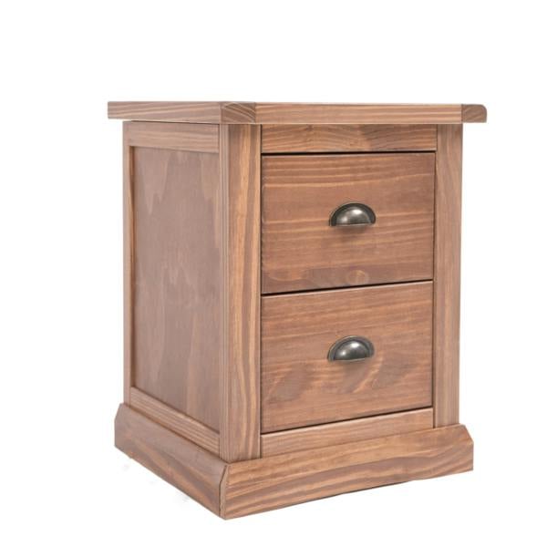 Cabinet Bits Tirolo 2 Drawer Bedside Table