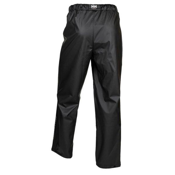 Helly Hansen Workwear Voss Polyester Unisex Adults Black Rain Trousers
