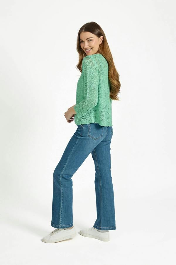 Mudflower Popcorn Knit Shrug