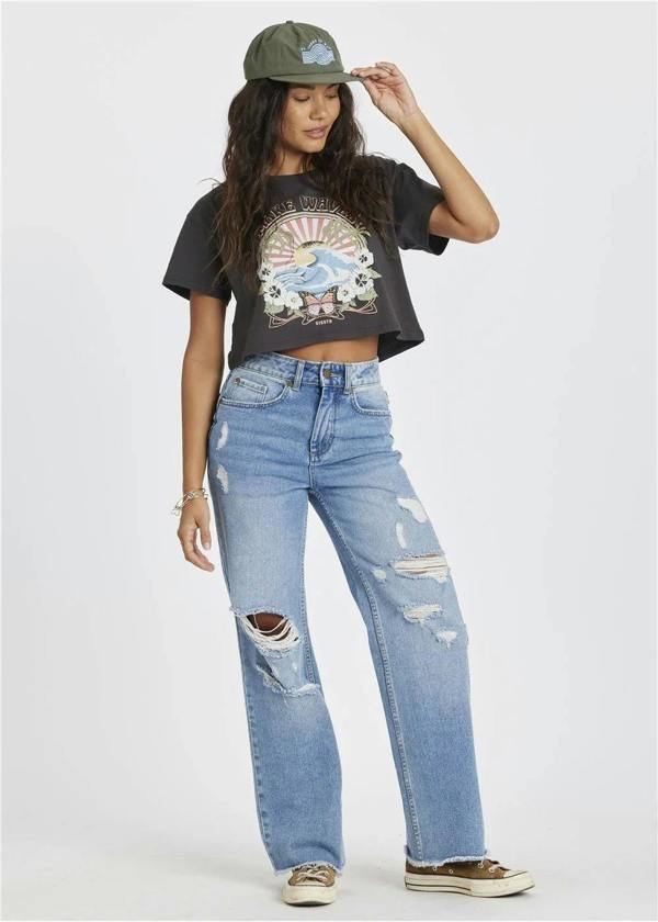 Sisstrevolution The Cruiser Crop Tee ladies tee Sisstrevolution