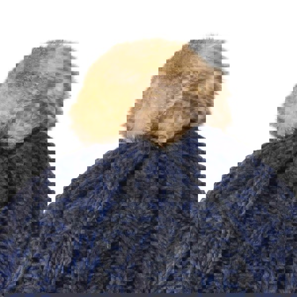 Aran Cable Trapper Hat Aran Cable Trapper Hat | Chunky Knit Design | Faux Fur Lined