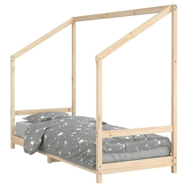 Berkfield Kids Bed Frame 80x200 cm Solid Wood Pine