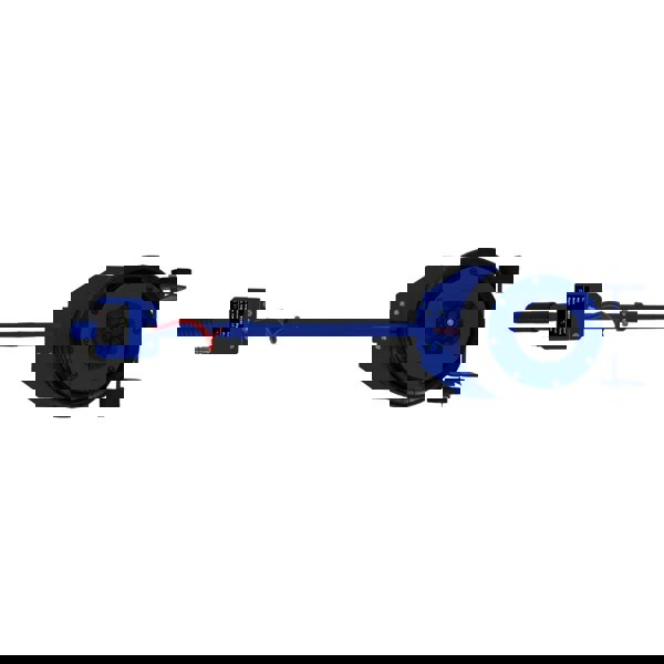 Air Bag Jack 3.5T with a long blue lever handle, featuring a durable rubber base and a sturdy, compact design for lifting vehicles