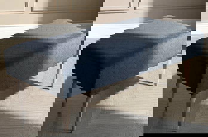 PREMIUM stitched lid pattern FOOTSTOOL BENCH COFFEE TABLE - ISTOOLS