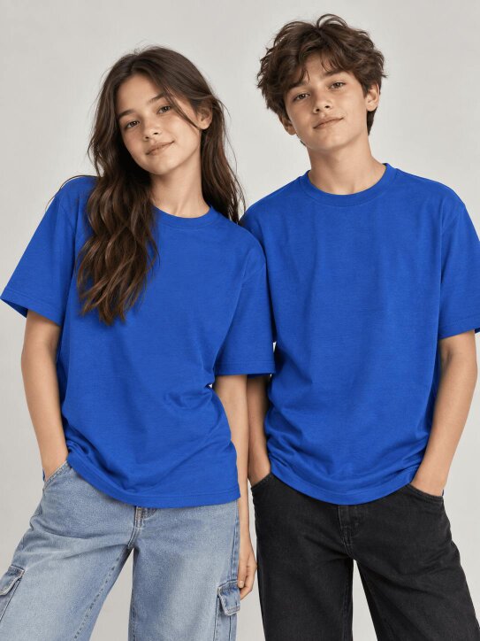 Childsplay Kids Oversized T-Shirt in Blue