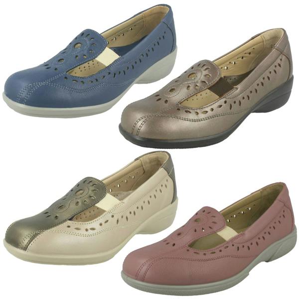 DB Shoes Ladies Easy B Comfortable Slip On Shoes Sunray
