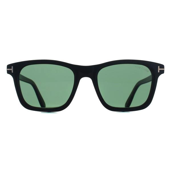 Tom Ford Sunglasses Barron FT1179 01N Shiny Black Green