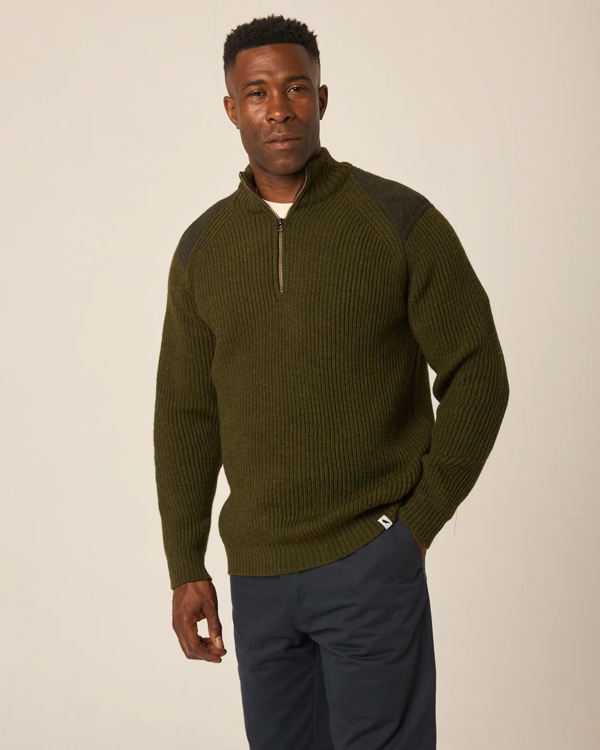 Peregrine  Foxton Quarter Zip Jumper