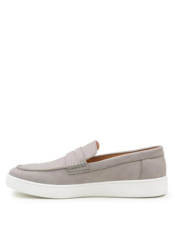 Roco Boys grey slip on loafers - Braden