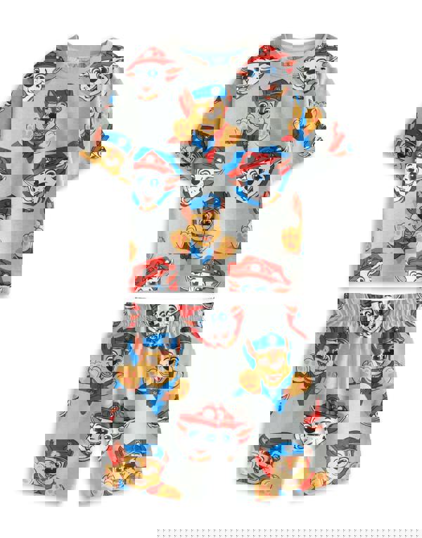 Paw Patrol Boys Multicoloured Boy Pups Multi-Pack of 3 Short Sleeve Short Leg Pyjama Set