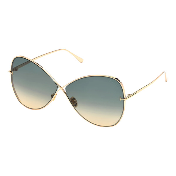 Tom Ford Nickie Ft0842 28P Rose Gold Sunglasses