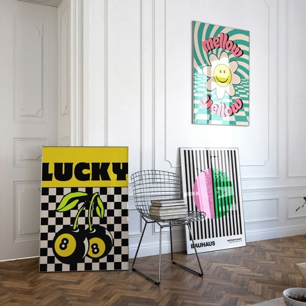 Lucky 8 Art Print