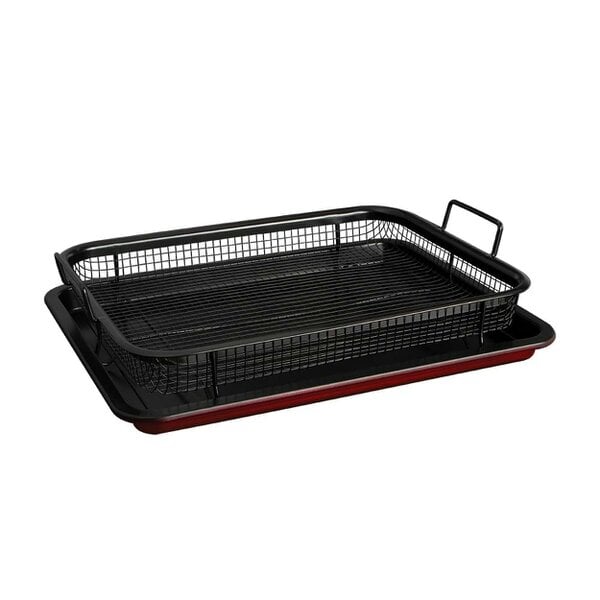 Berlinger Haus Oblong Roaster with Basket Berlinger Haus BH-7855 Burgundy