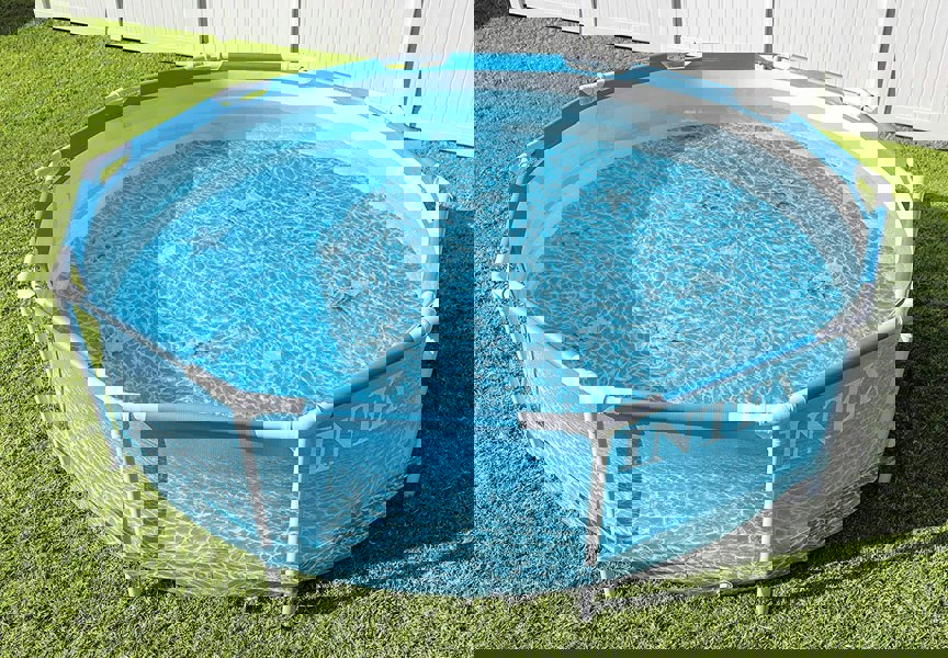 Intex Beachside Frame Pool With Pump 305 x 76 cm