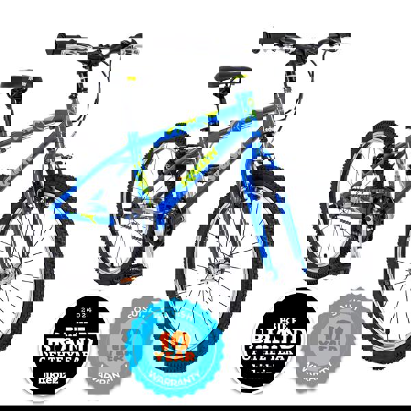 Squish 18" Wheel Lightweight Hybrid Bike Blue