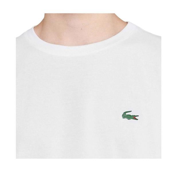Lacoste Mens Long-Sleeved T-Shirt - White - 