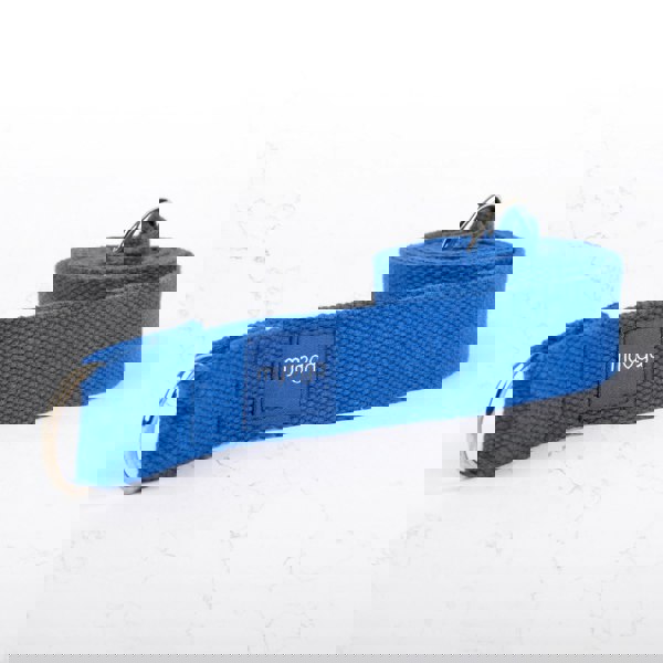 Myga 2-in-1 Yoga Belt Strap Available in 6 Colours: Turquoise, Black, Dusty Pink, Royal Blue, Plum, and Grey