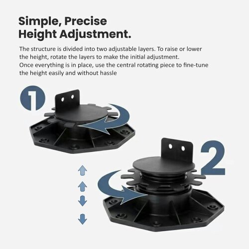 Nicoman Adjustable Pedestals Riser for Joist