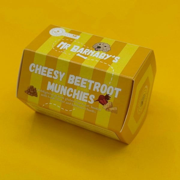 Mr Barnaby’s Cheesy Beetroot Munchies