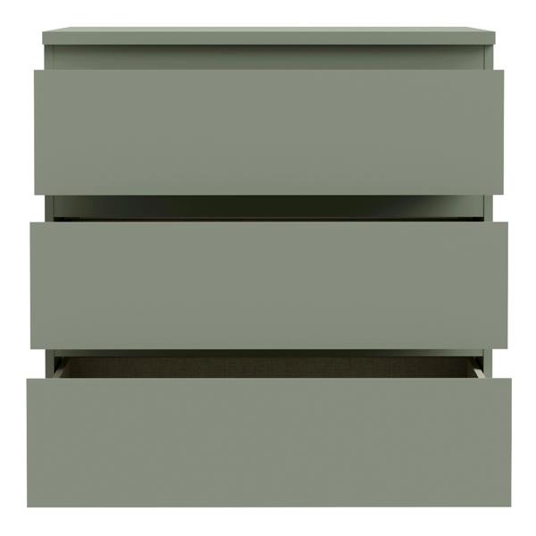 Edmore 3 Drawer Chest in Sage Green