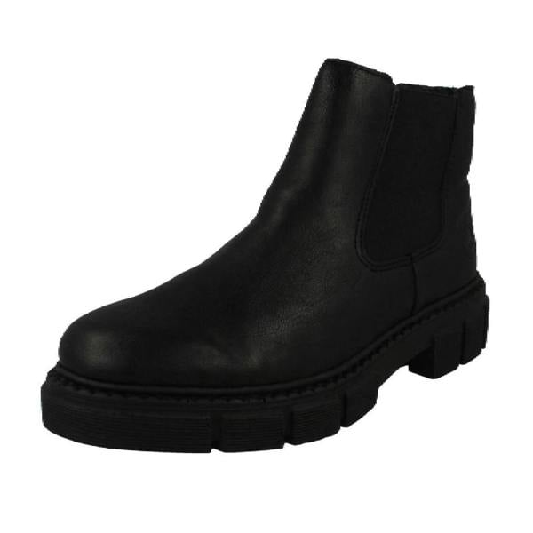Rieker Ladies Rieker Ankle Boots With A Chunky Sole M3854