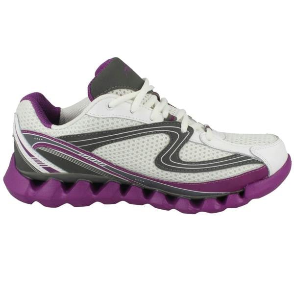 Ladies Ascot Casual Lace Up Trainers Spring Wave