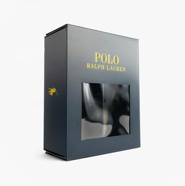 Polo Ralph Lauren KLARENCE Mens Mule Slippers Blackwatch/Cream