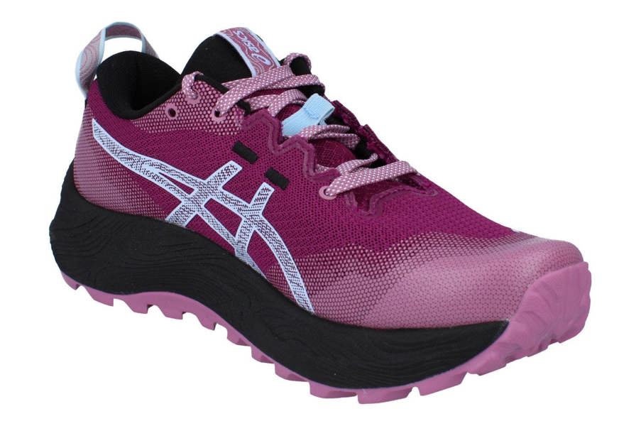 Asics Gel-Trabuco 12 Womens Running Trainers 1012B605 Shoes  500 - Blackberry Light Blue 500 - Photo 3