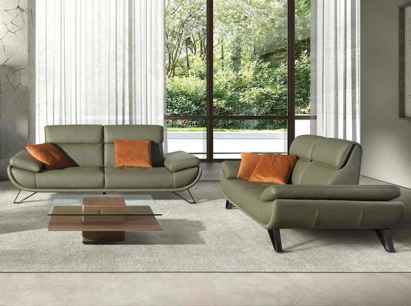 Angel Cerdá Square Tempered Glass and Walnut Coffee Table 2017