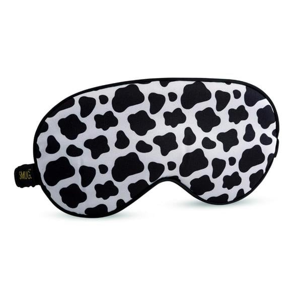SMUG Satin Sleep Mask - Cow Print
