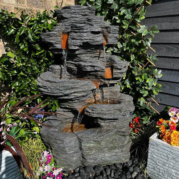 Tranquillity Water Features Hinokias Rock Effect Water Feature