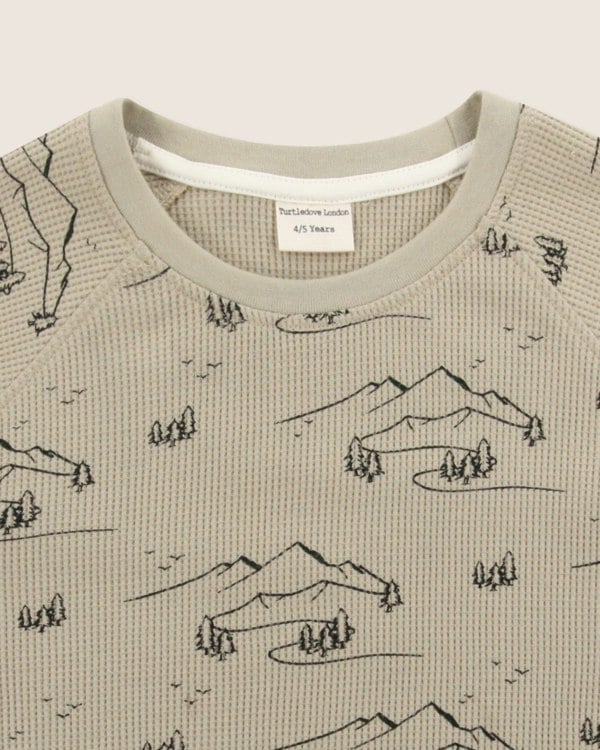 organic cotton Stone Wilderness Print Sweatshirt - image 4