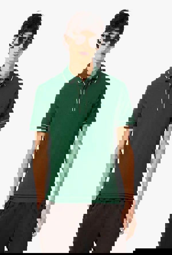 Lacoste Regular Fit Paris Stretch Piqué Polo Shirt