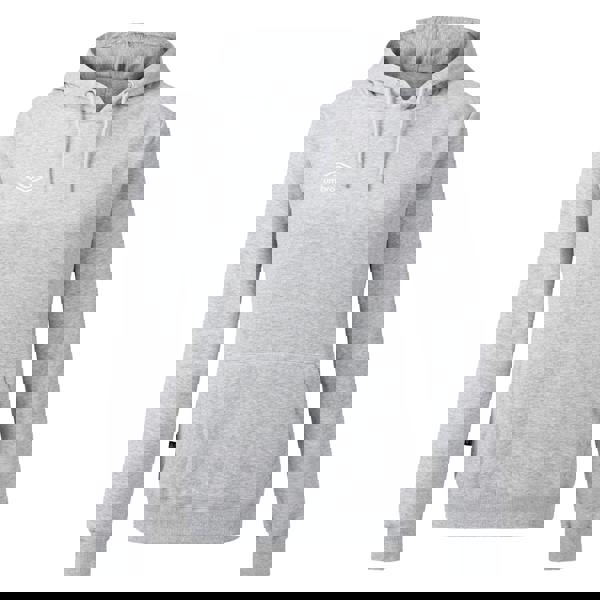 Umbro Womens/Ladies Club Leisure Hoodie - Dark Grey Marl/White