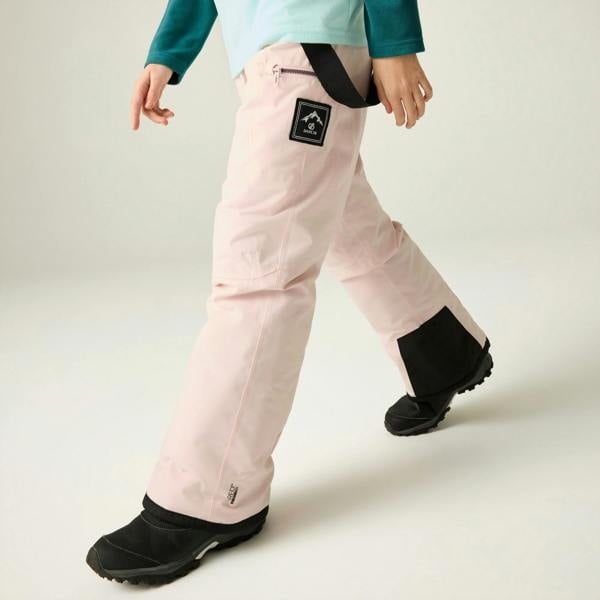 Dare 2B Childrens/Kids Pow III Insulated Ski Trousers - Pink Haze - 