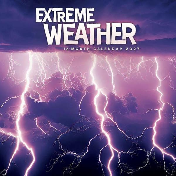 Natural Elements Extreme Weather Calendar 2027, Wall Calendars, Month To View, Natural World, Gift